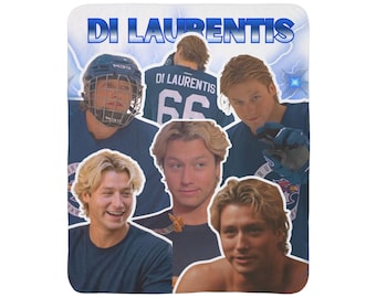 Dean Di Laurentis-filt, Hockey Romance-pläd, Briar U-inspirerad filt, Läsfilt för sängen