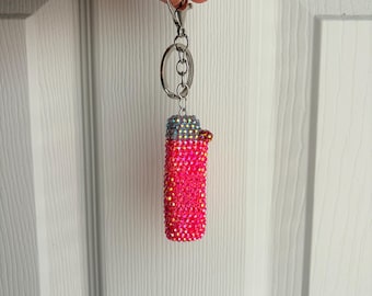 Bedazzled Lighter Bag Charm