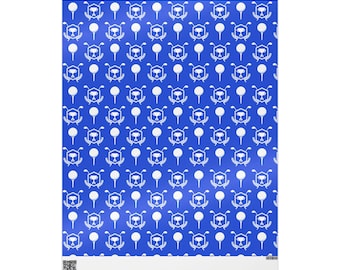 Golf lover wrapping paper , multiple sizes , 90 GSM paper; golf wrapping paper