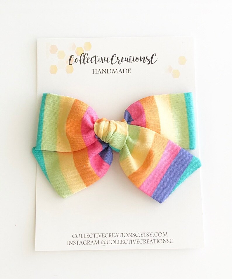 etsy bows baby