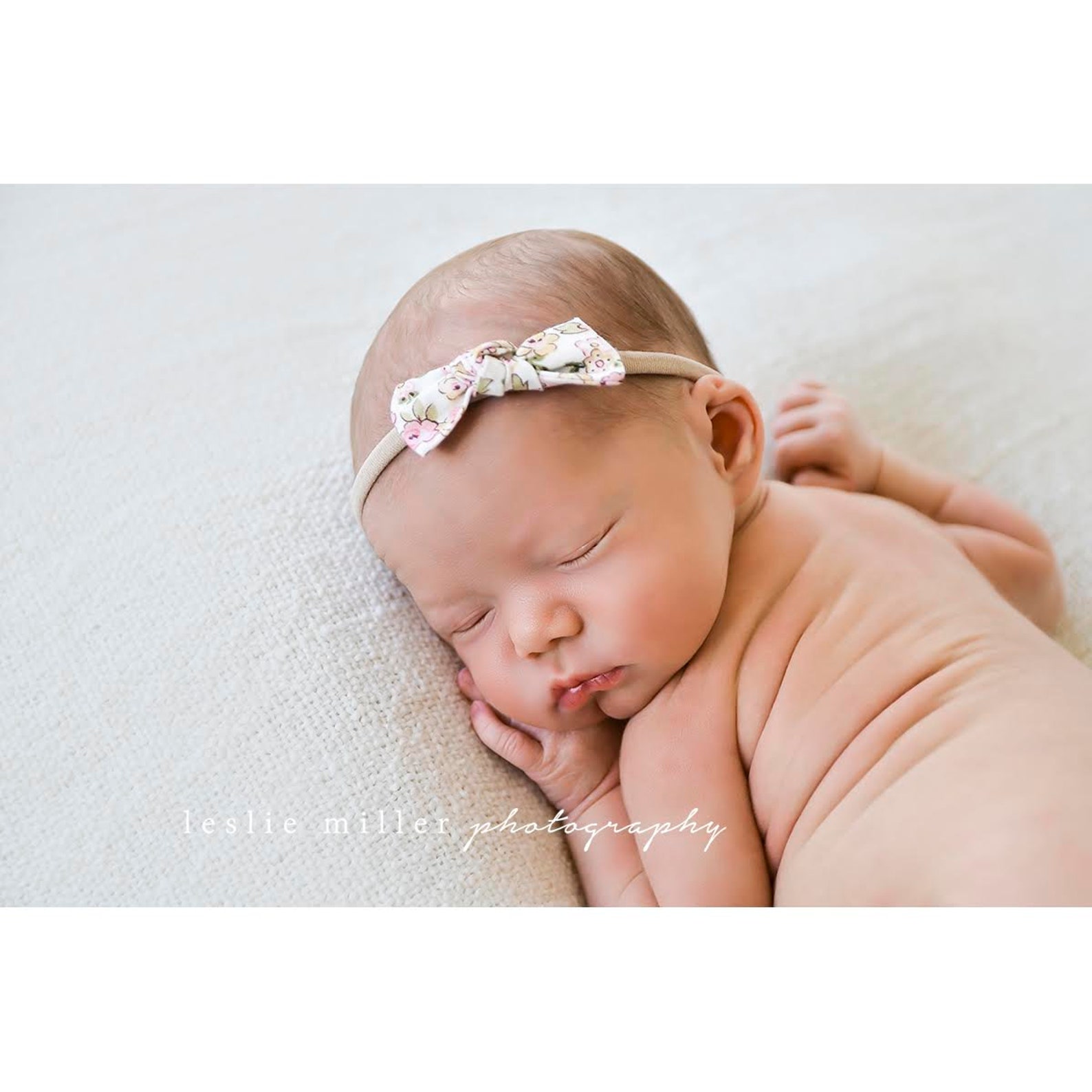 Baby Headband Bow Set Newborn Baby Bows Set of 3 Small Etsy