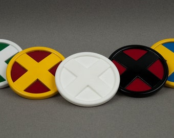 X-Medalion Xmen Cosplay Badge Emblem Logo (Piccolo) Wolverine