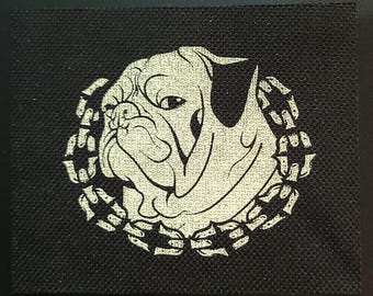 Smug Pug Patch (Sew on)
