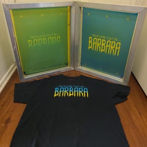 Pre-Exposed Ready to Print Custom Screen