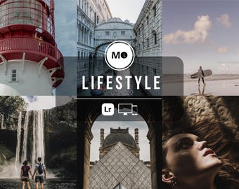10 Lifestyle Lightroom Presets | Clean Bright Filters | Natural Everyday Photo Editing Pack ( Mobile + Desktop )