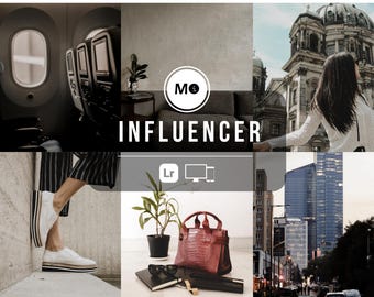 10 Influencer Lightroom Presets | Clean Bright Filters | Instagram Editing Pack for Mobile & Desktop