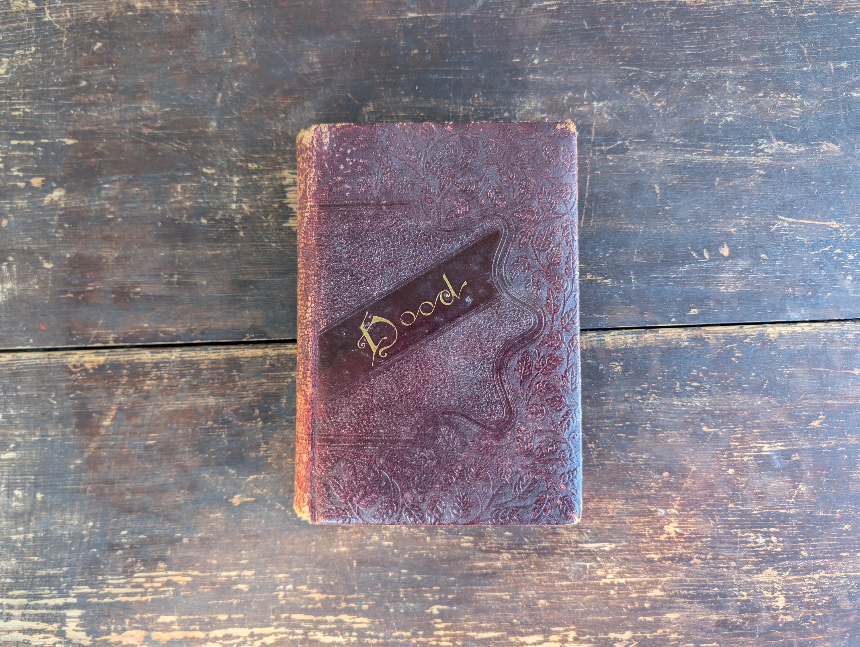 1889 Antique Book - Etsy