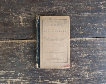 Antique (1862) Elements Of Mensuration by M. H. Rodgers. Textbook. Mathematics. Girls High And Normal School. Philadelphia. E. H. Butler