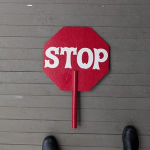 USA STOP看板 スーパー弾痕！ USA STOP看板 スーパー弾痕！ - メルカリ