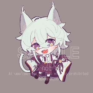 Custom Chibi Art Commission | Anime Style PFP (Digital) image 1