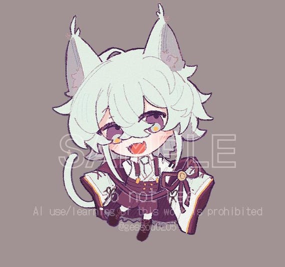 Custom Chibi Art Commission | Anime Style PFP (Digital)
