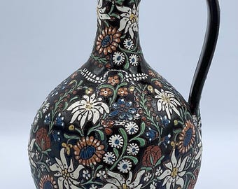 民芸陶器Schneider Steffisburg他　3枚セット Vintage Hans Schneider Steffisburg Switzerland Set of 6 Folk Art