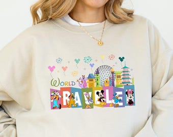 Family World Traveler Sweatshirt, Disney Family Vacation Hoodie, Disney World Traveler T-Shirt, Disney World Trip Shirt, Disney Trip Shirt