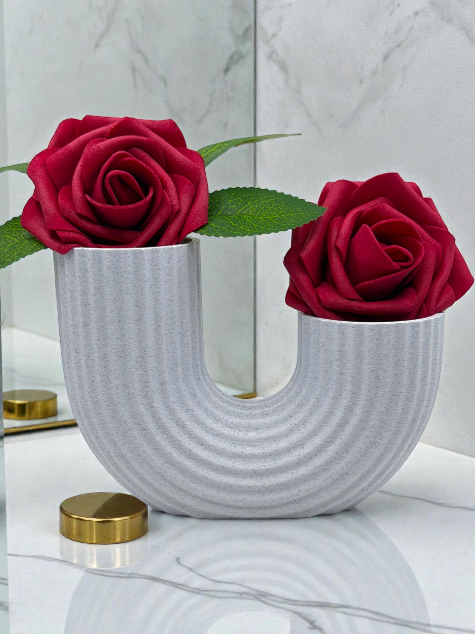 U Shape Bud Vase