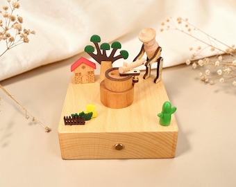 Wooderful Life 木製オルゴール、香港、音楽だけが街を回転しません