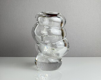 Vintage Orrefors Move Vase Per B Sundberg – ShopRite LPGA Classic Trophy – Swedish Art Glass