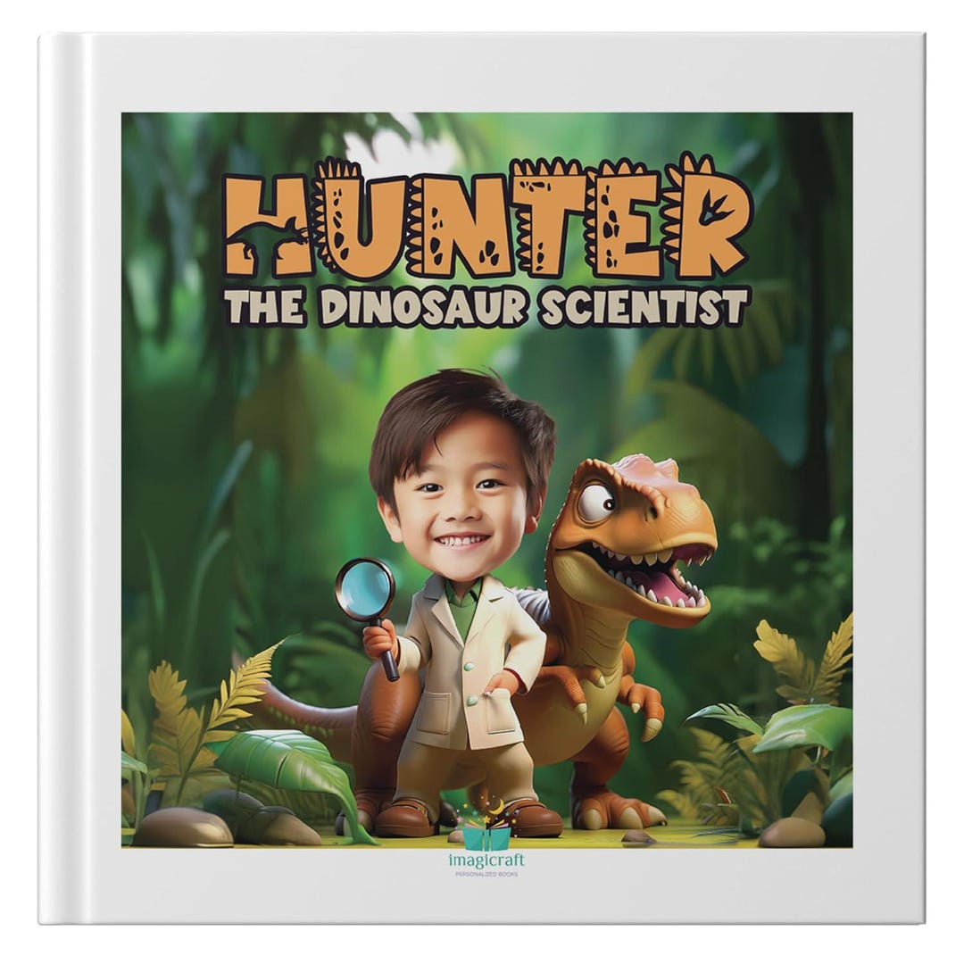 The Dinosaur Scientist - Personalized Children’s Dinosaur Story Book ...