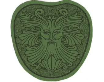 Patch thermocollant sérigraphié Green Man