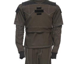 Mandalorian Star War Custom Fluganzug Cosplay Kopfgeldjäger Outfit 3-teilige Westenanzug