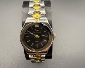 Vintage Neiman Marcus Ladies Watch Gold Tone Blue Dial  display picture 2