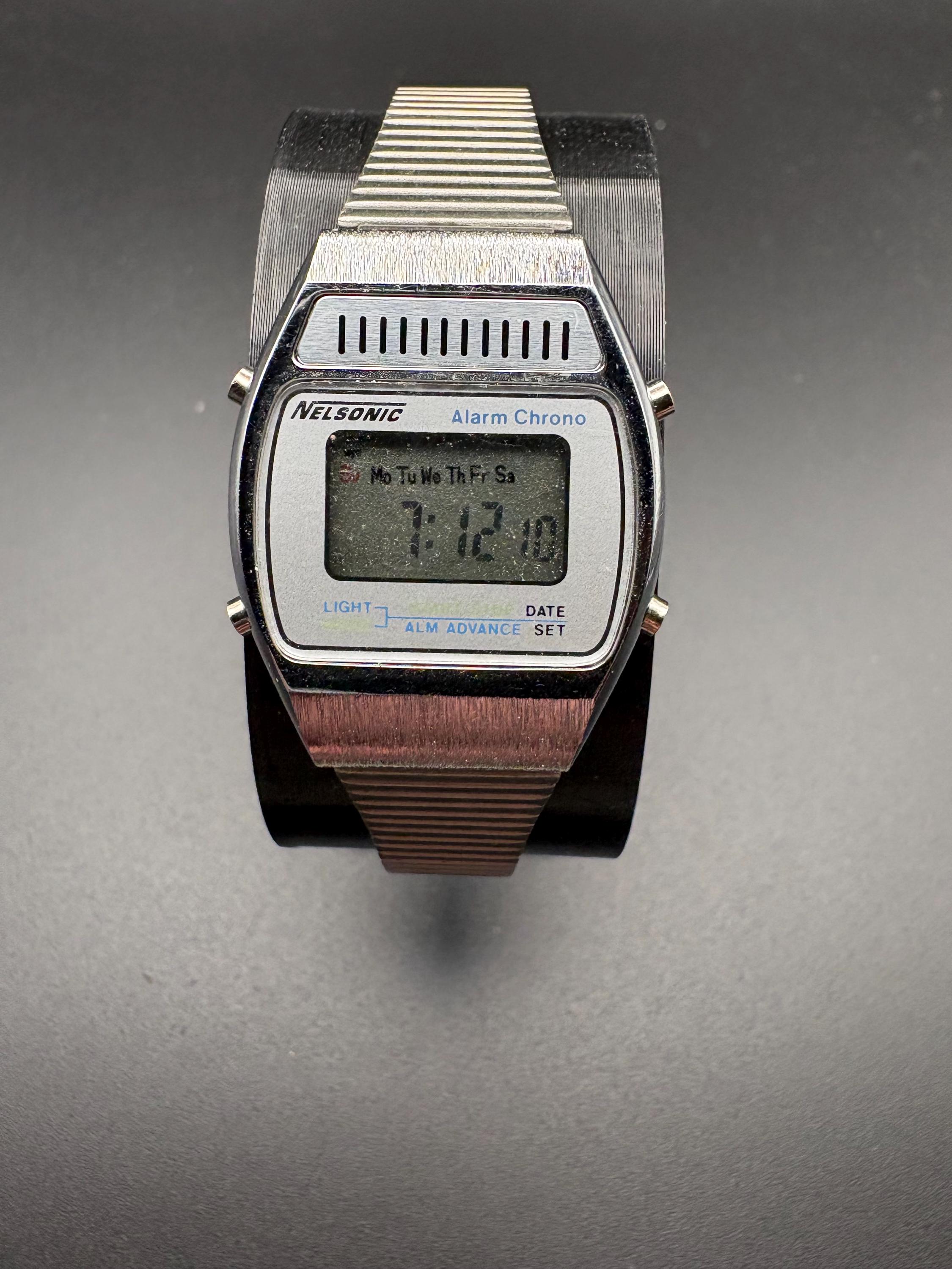 Verre De Montre Ancien Pour Alarme Chrono LCD Plat - Neuf Sans étiquette