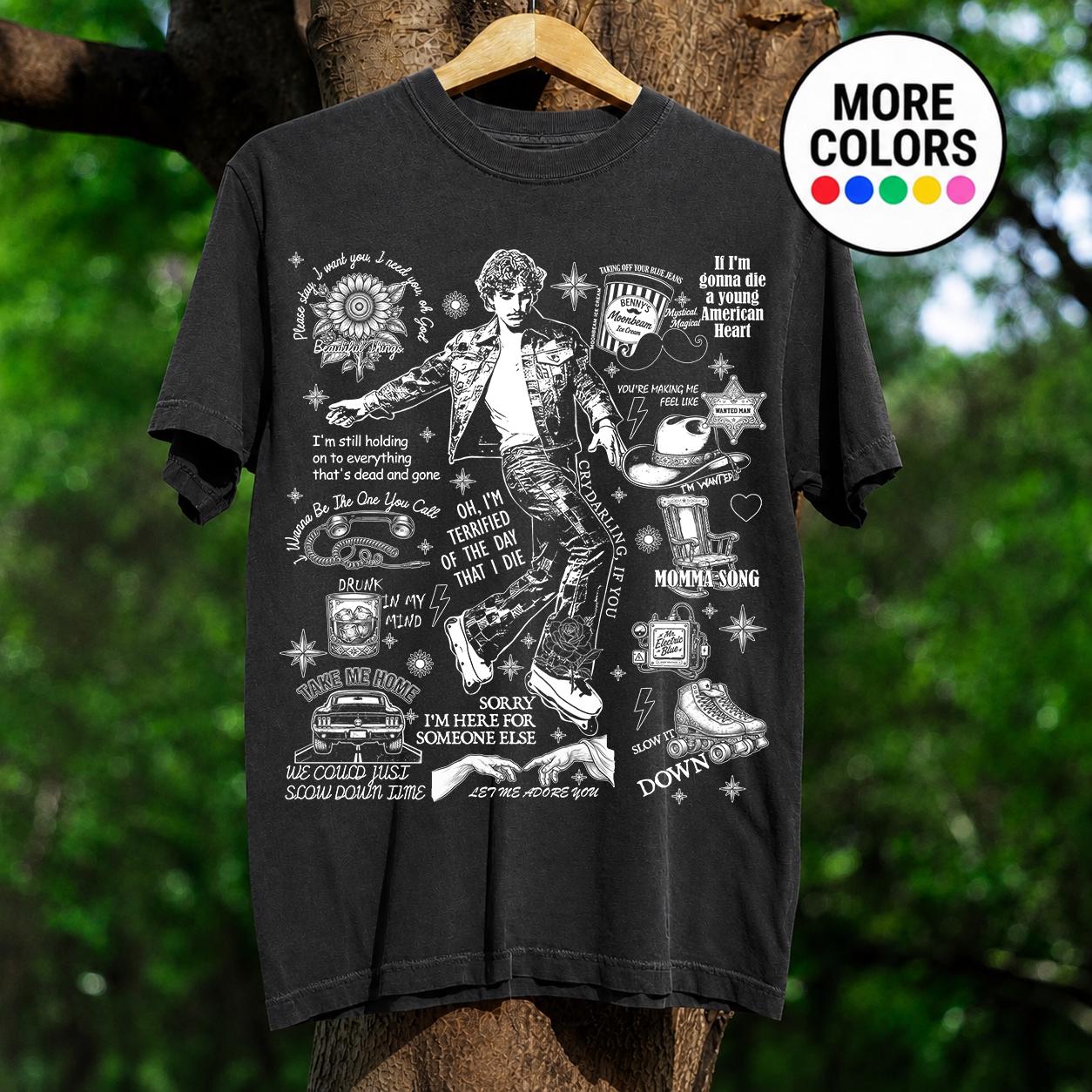 Benson Boone T Shirt Sunflower - Etsy