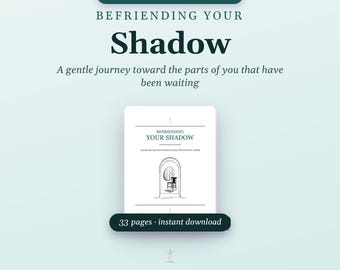 Shadow Work Journal, Printable Shadow Work Workbook PDF, Inner Child Prompts | Befriending Your Shadow