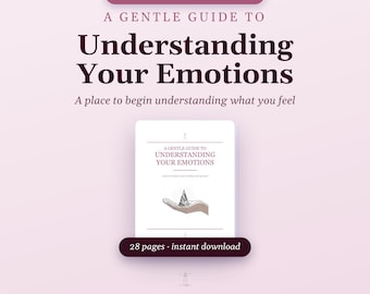 Journal des émotions, Cahier d'exercices imprimable (PDF), Suggestions pour exprimer ses sentiments | Un guide bienveillant pour comprendre ses émotions