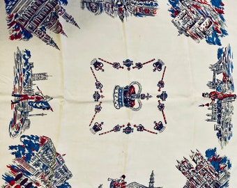 Coronation 1953 of Queen Elizabeth 11 Table Cloth