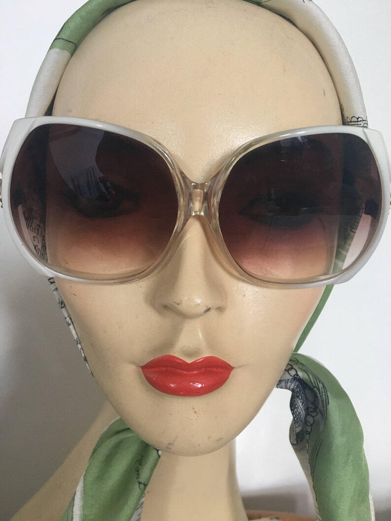 ysl white sunglasses