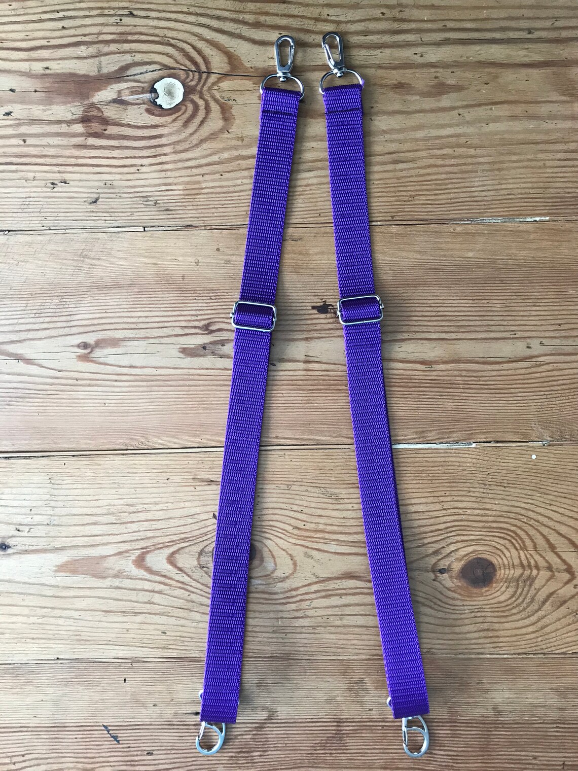 Instrument Case Straps for Violin, Small String, Small Brass in Purple