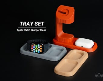 Apple Watch Charging Stand Tray Set