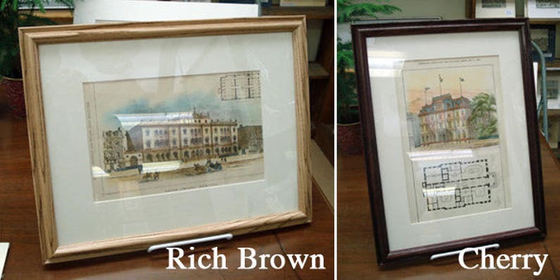 1876 New Jersey Hotel at Princeton Architecture Original Plan Hand Colored Potter /& Robertson Antique Vintage Architects