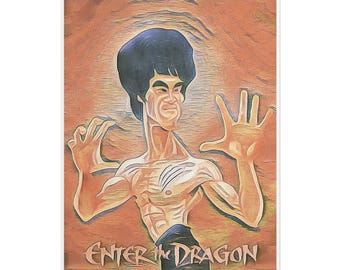 Enter The Dragon- Movie Poster