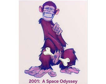 2001 : l'odyssée de l'espace n°4 - Affiche de film