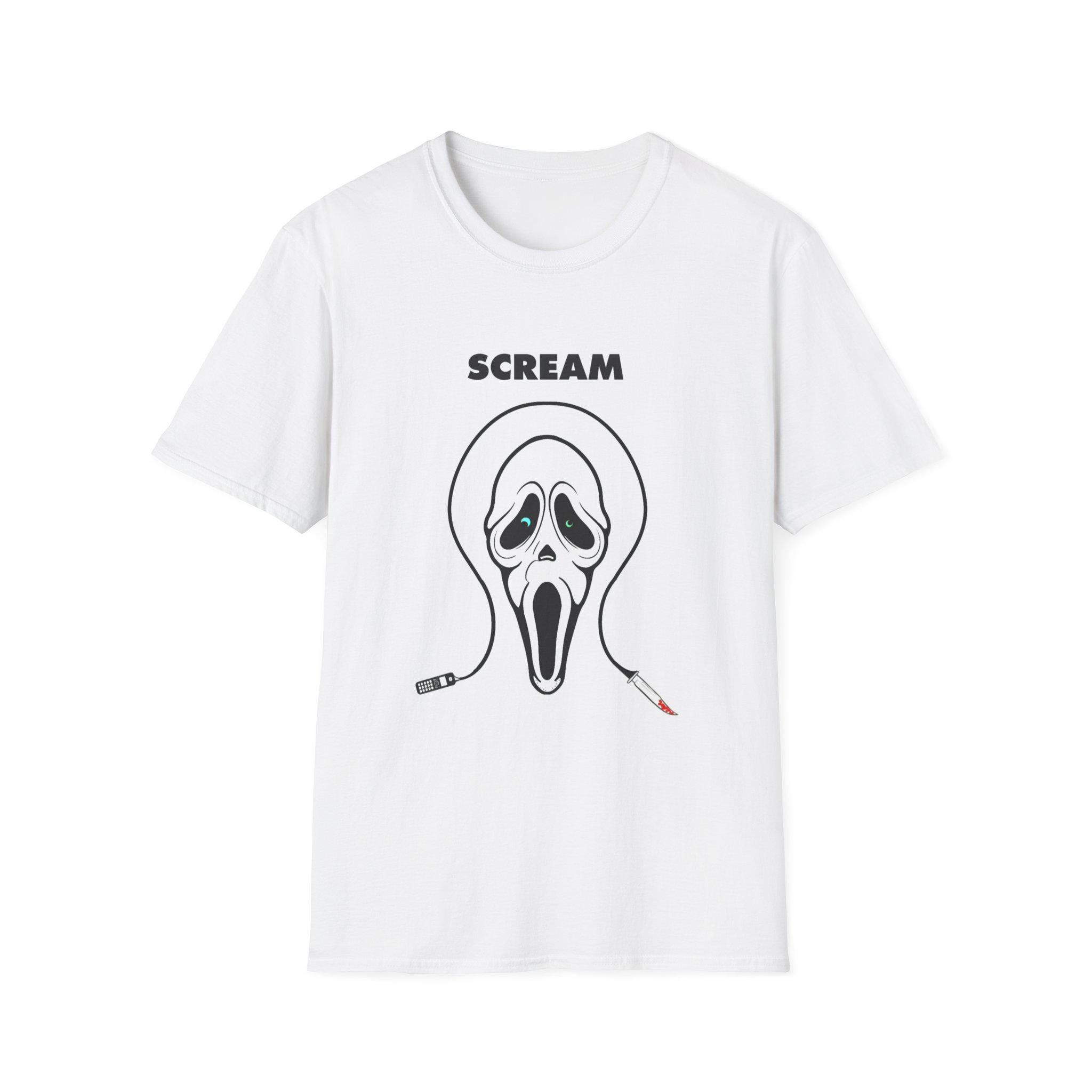 Scream #2 グラフィックTシャツ：ユニセックス ソフトスタイル