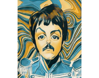 Paul Mccartney Rare Concert Poster 1990 - Etsy
