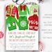 Ugly Sweater Party Invitation, Holiday Party Invitations, Editable ...
