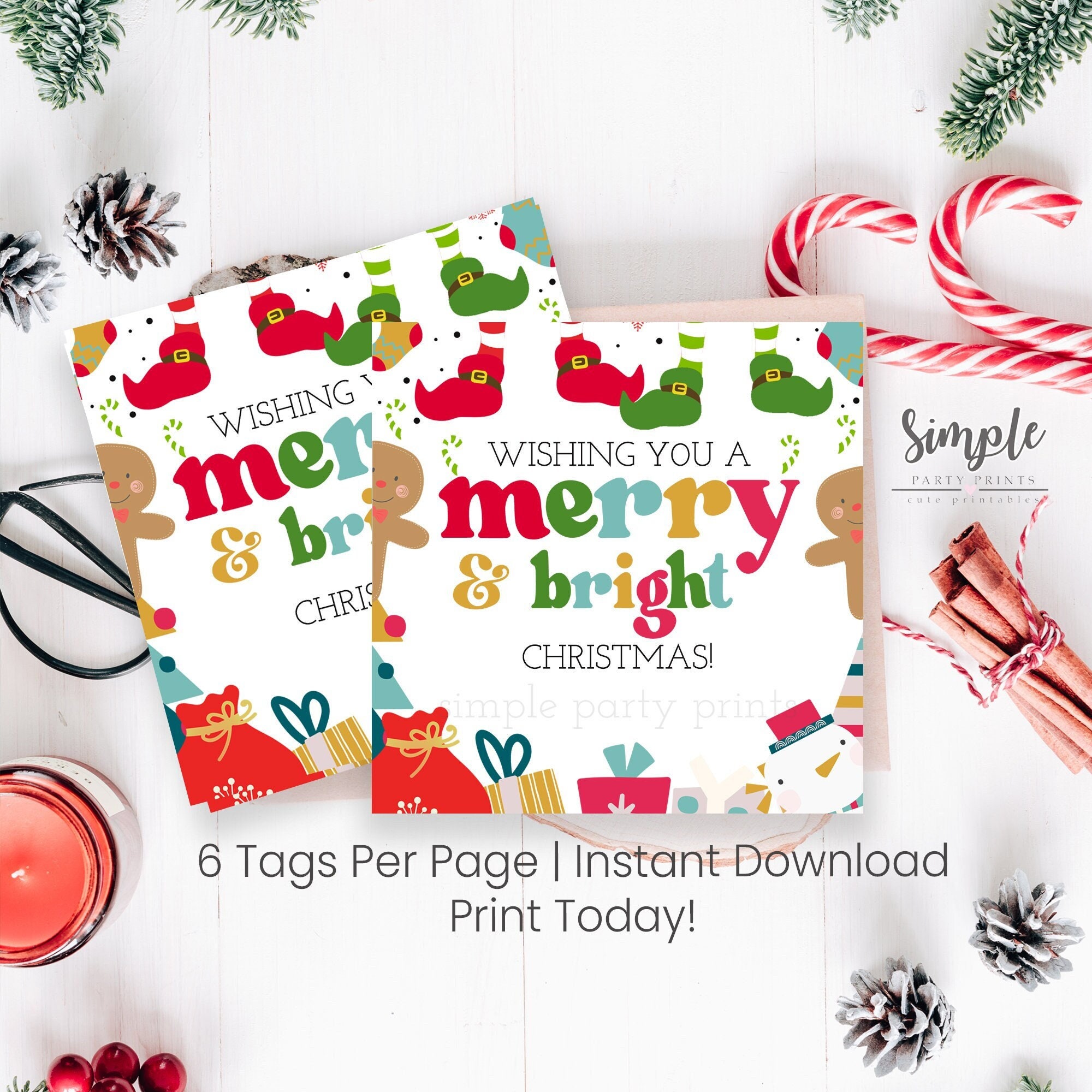 printable-colorful-merry-bright-christmas-gift-tags-holiday-gift-tag-xmas-label-elf-tag-christmas-party-favor-tag-instant-download-etsy for Free Customizable Christmas Gift Tags Printable Printable Colorful Merry & Bright Christmas Gift Tags, Holiday Gift Tag, Xmas Label, Elf Tag, Christmas Party Favor Tag, Instant Download - Etsy for Free Customizable Christmas Gift Tags Printable