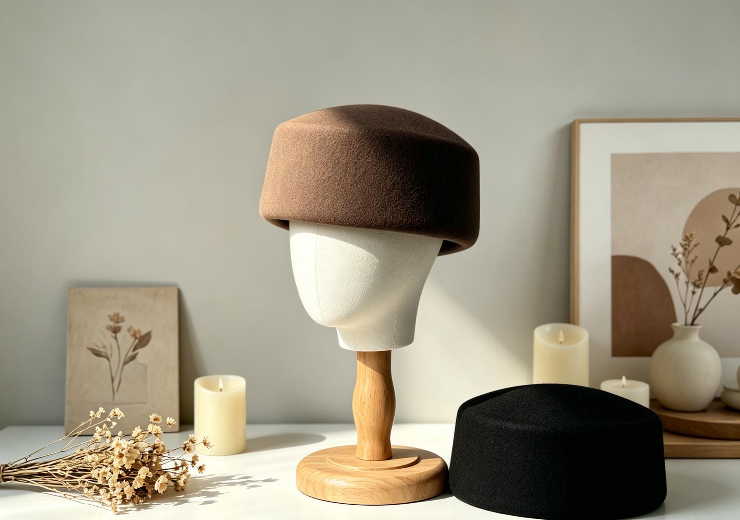 ピルボックス帽 - Etsy 日本