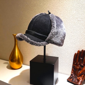 Wool Trapper Hat, Ear Flap Hat, a winter essential and the top choice for gifts. Winter Hat.