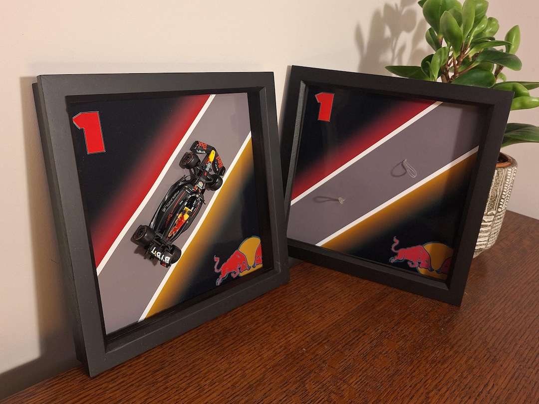 Mini F1 Frame F1 Red Bull Max Verstappen 'no.1' Model Car Display Frame - Etsy UK