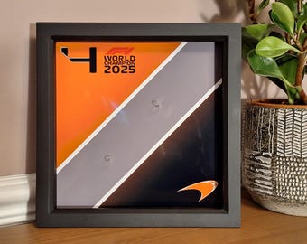 New Design- Lando Norris McLaren F1 Model Car Display Frame