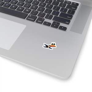 Cartoon Toucan Sticker | Kiss-Cut Sticker, Tropical Bird Decal, Guinness image 6