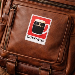 Guinness Pint Illustration Kiss-Cut Sticker | Beer Logo Sticker image 2
