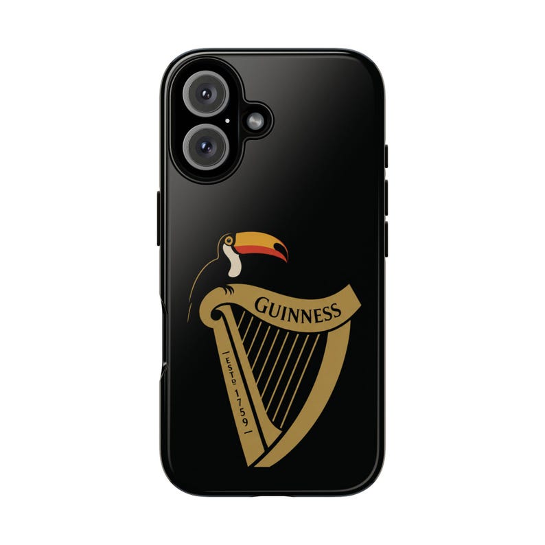 Guinness Harfe und Toucan Tough Case | Handy-Schutzhülle Bild 1