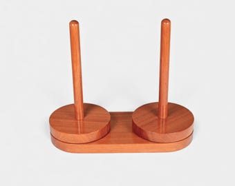 Dual Yarn Holder | Removable Spindles | Lazy Susan Design | Niove | Made in USA