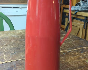 Vintage Thermos Tomato Red Coffee Carafe