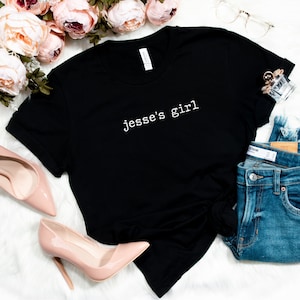 Jesse's Girl, Rick Springfield Shirt, Jesse's Girl Shirt, Regalo per lei, Regalo per un amico, Regalo di Natale Camicia anni '80 Regalo per il 50° compleanno