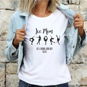 Skate Mom, Figure Skate Mom, Hockey Mom Shirt, Figure Skate Mom Shirt Gift, Ice Skating Shirt, Figure skating Shirt, Gift For Mom